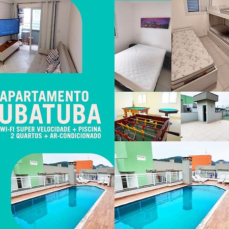 Apartamento Ubatuba Itagua - Ar - Wifi 외부 사진