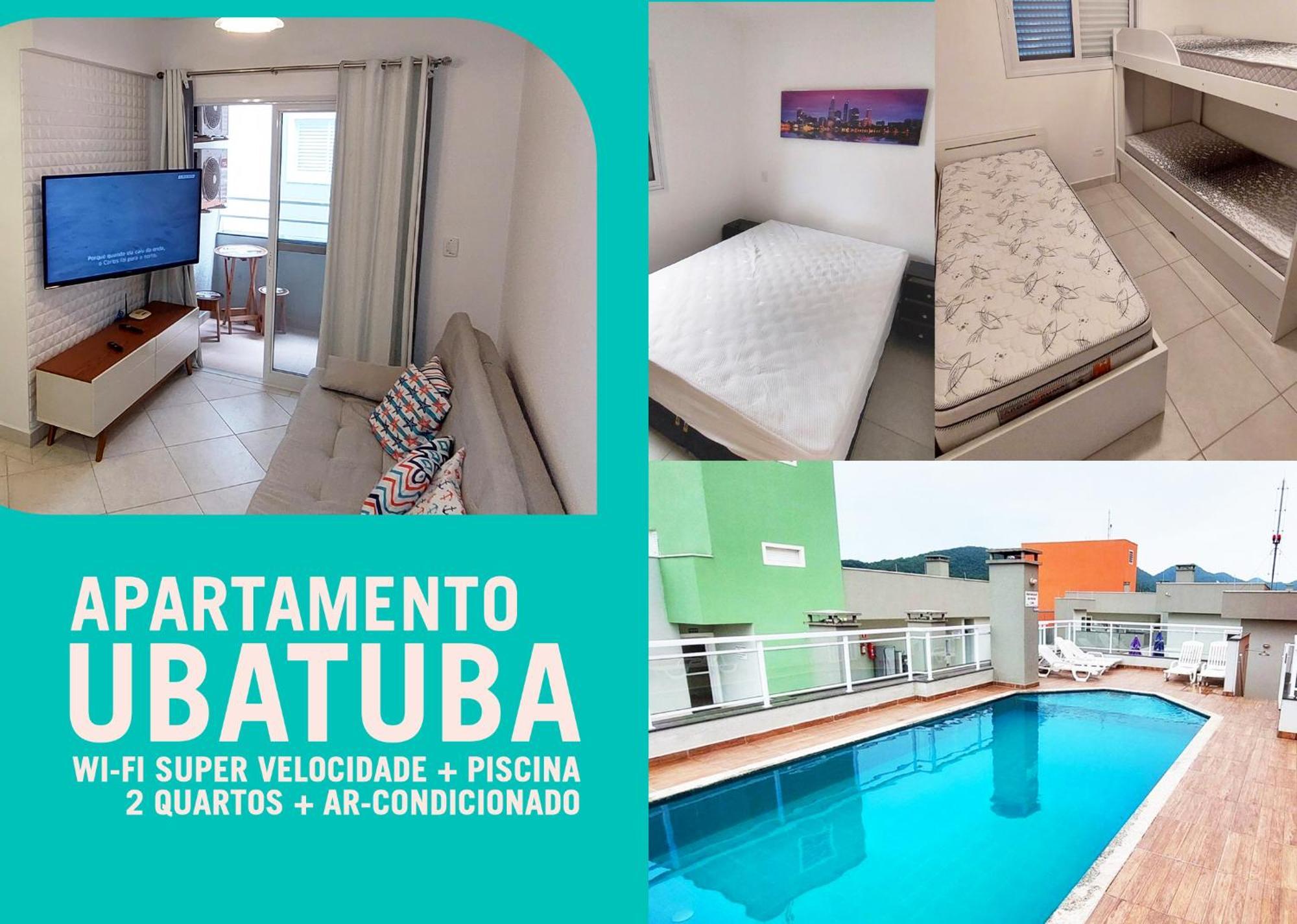 Apartamento Ubatuba Itagua - Ar - Wifi 외부 사진